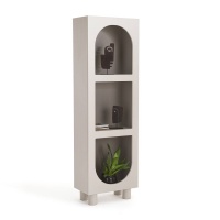 Шкаф Книжный с 3 большими нишами Archy единый размер бежевый LA REDOUTE INTERIEURS  фото, kupilegko.ru